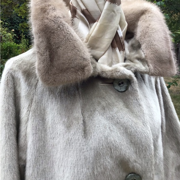 Vintage 1950/60’s Faux Beaver Coat - Picture 1 of 5